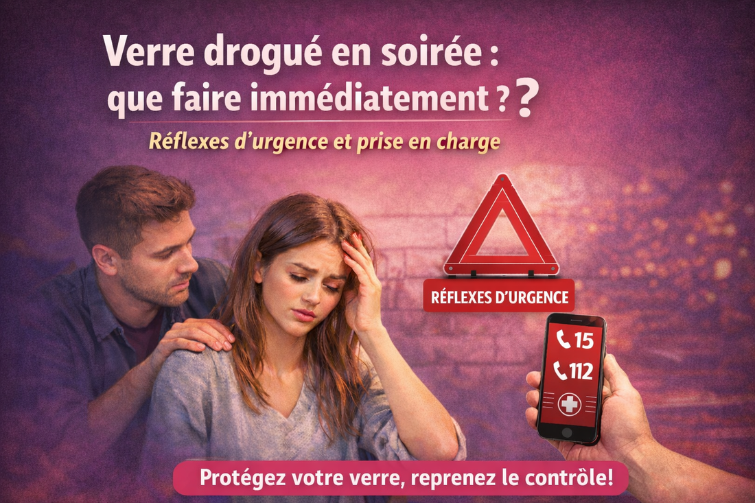 Verre drogué en soirée : que faire immédiatement ? Réflexes d’urgence et prise en charge