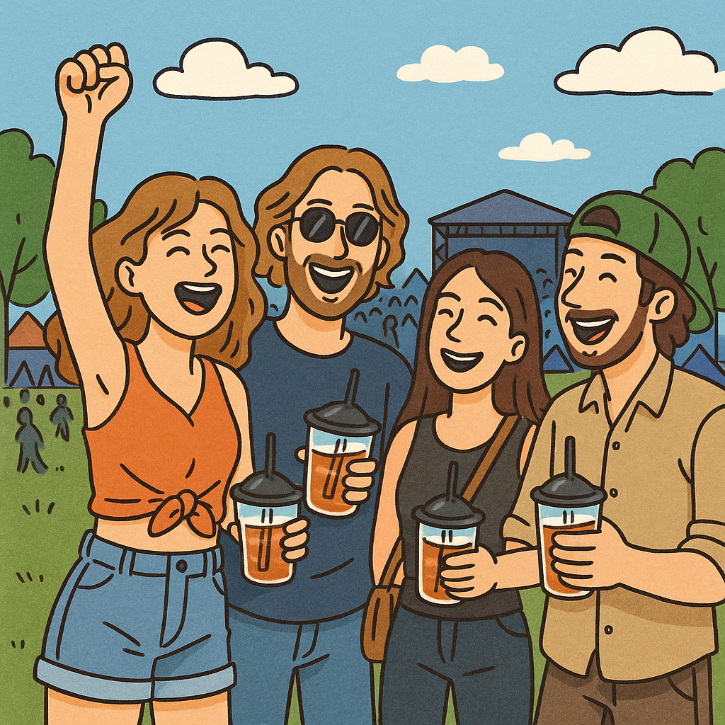 Festivals 2025 : comment les événements s’engagent contre la soumission chimique avec Capote2Verre