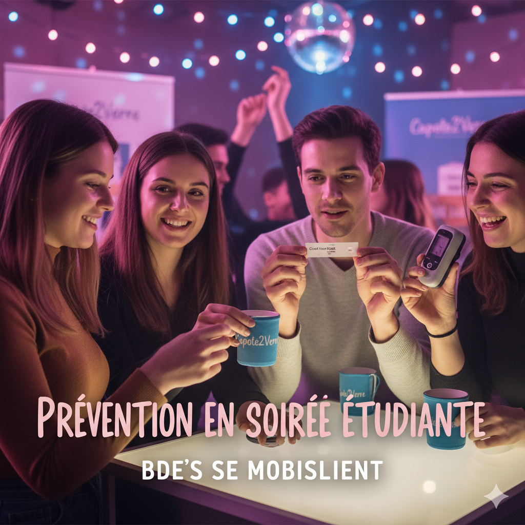 Prévention en soirée étudiante : les BDE se mobilisent contre la soumission chimique