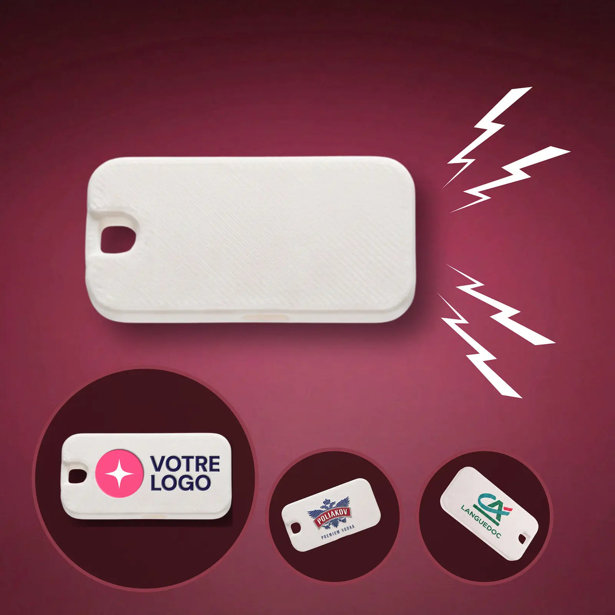 Sifflets anti-agression personnalisables avec votre logo