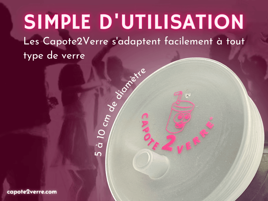 Protection anti-ghb pour verre Destockage Grossiste