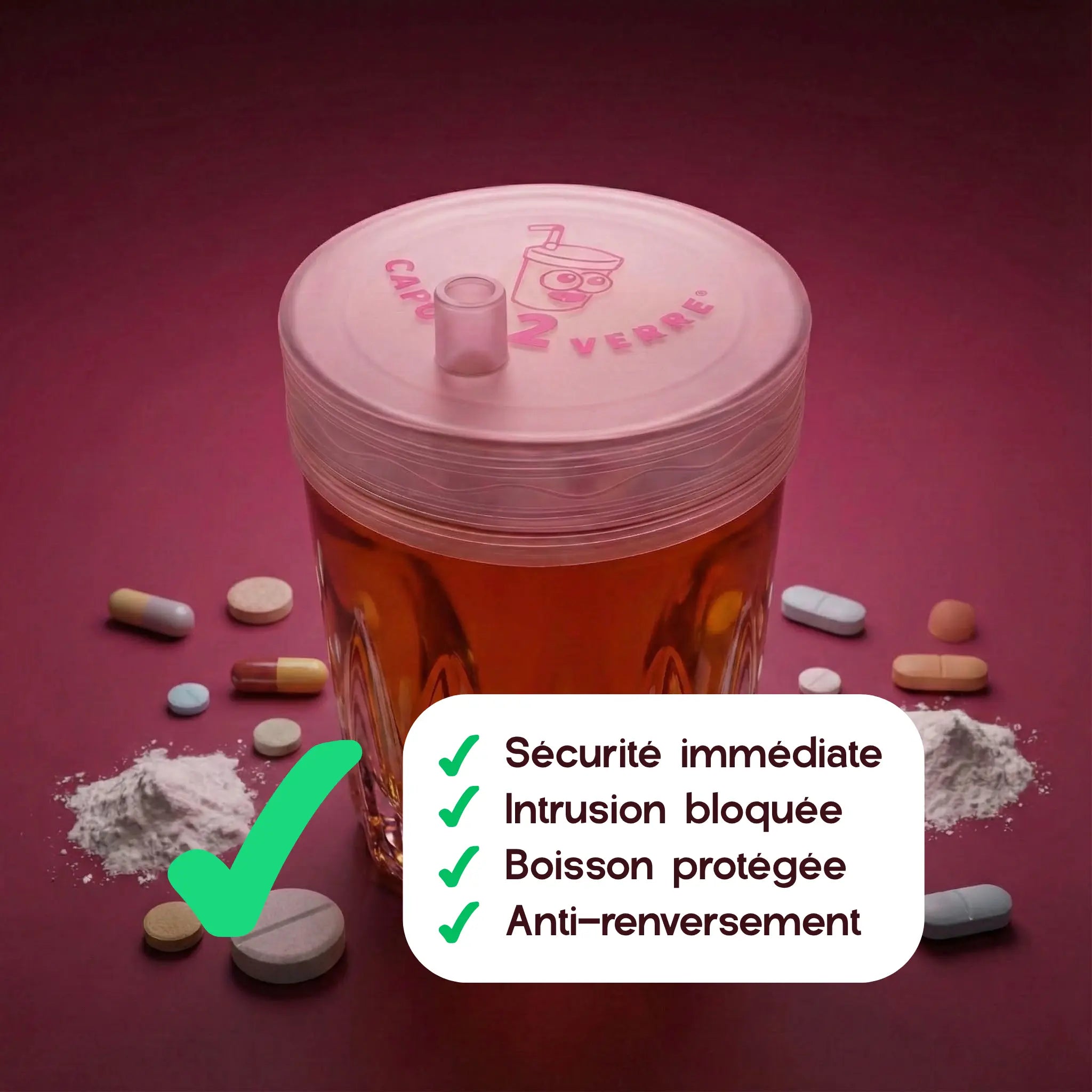 Pack Prévention en soirée : choisissez votre protection