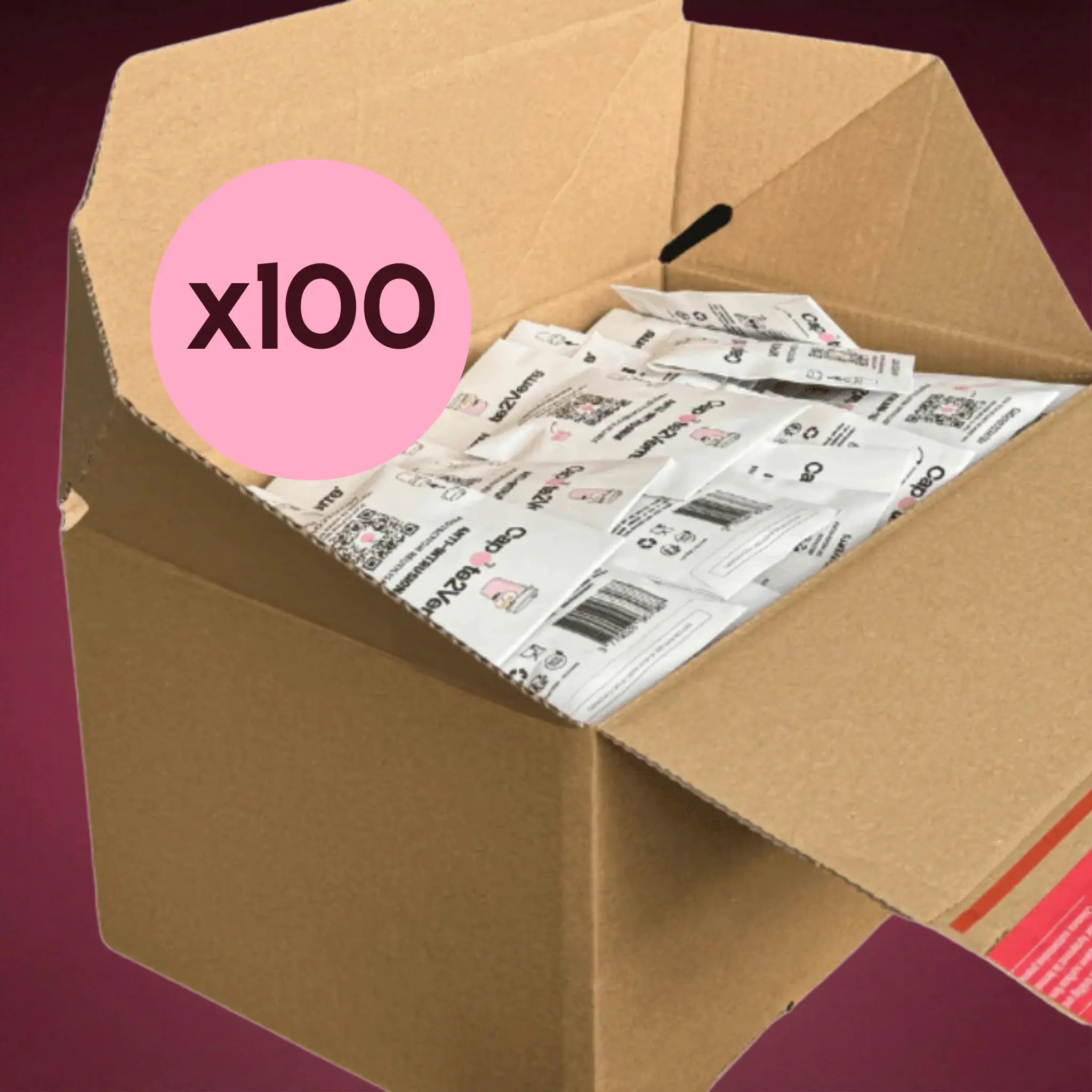 Box of 100 to 1000 Capote2Verre® - Professional Anti-Drug Drink Covers