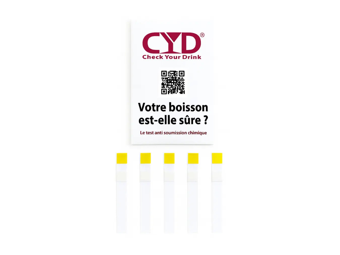 Box of 125 CYD Drug Tests