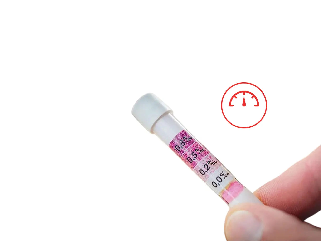EthyloCheck™ – Éthylotest jetable préventif (0,0 g/L à 0,8 g/L) – Usage unique
