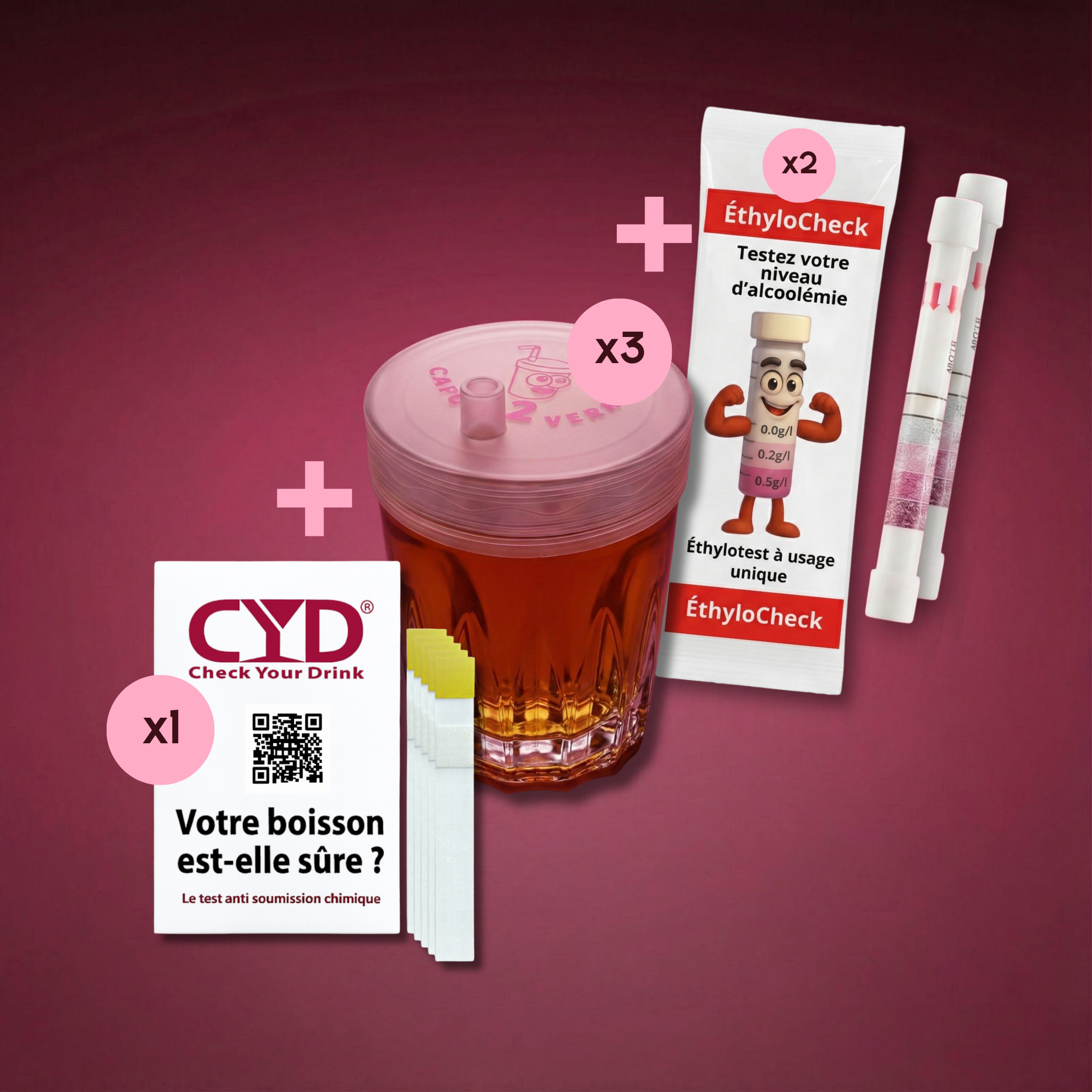 Pack Prévention en soirée : choisissez votre protection