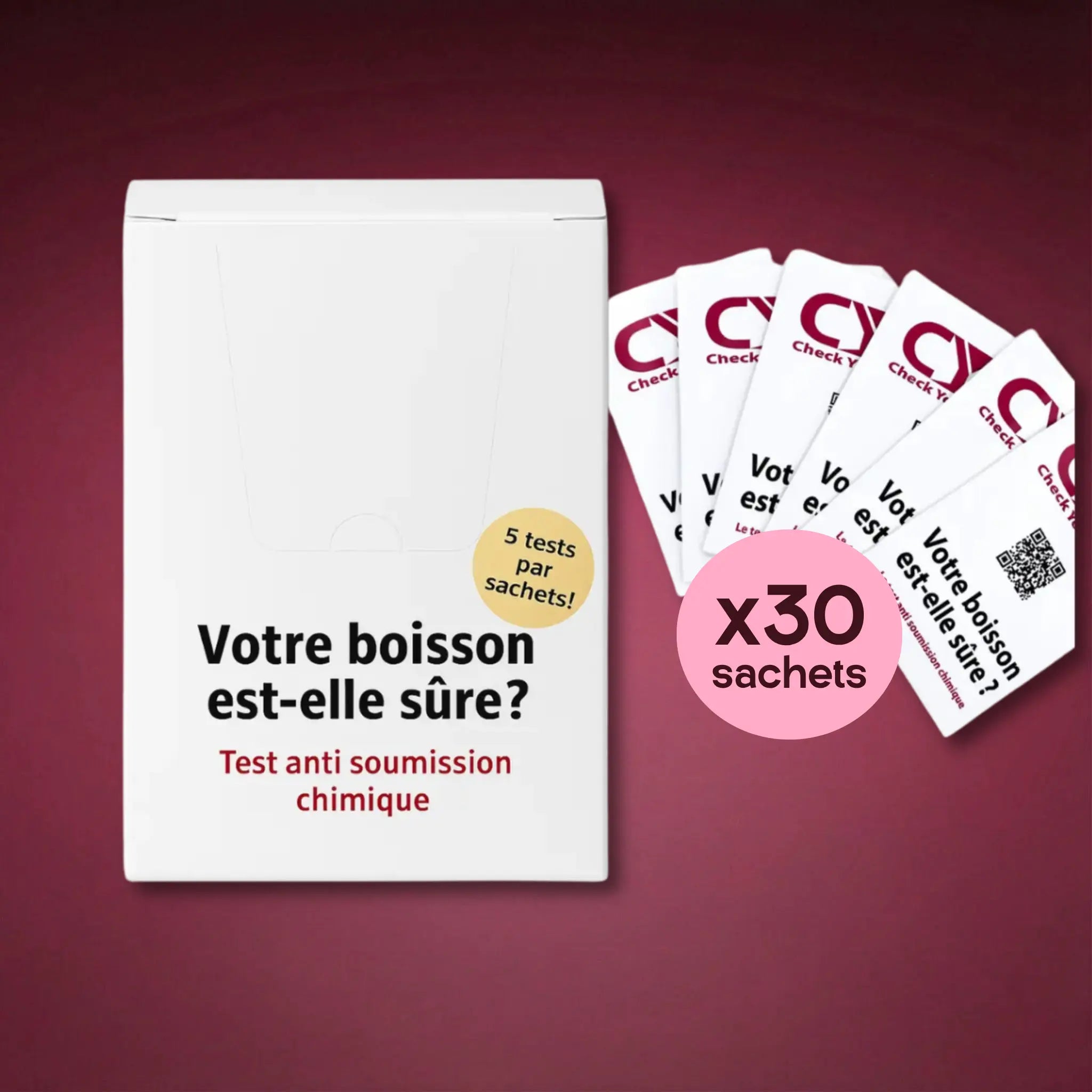 Caja de 150 Test antidroga CYD