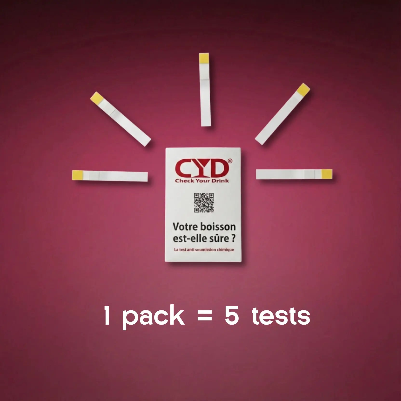 Test rapido multidrogas: detección de drogas - contra la sumisión química