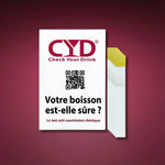 Test CYD : détection des drogues - anti soumission chimique
