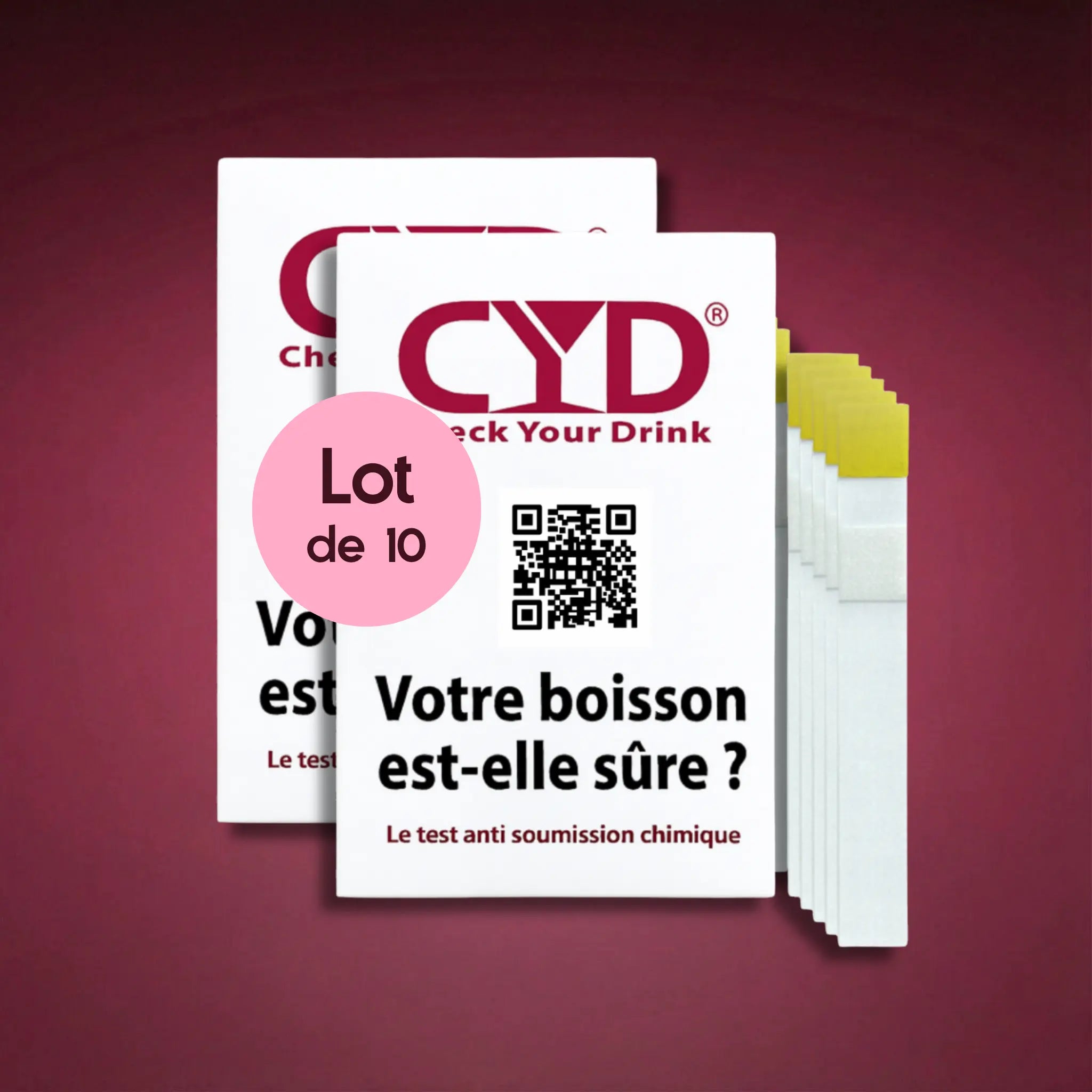 Test rapido multidrogas: detección de drogas - contra la sumisión química